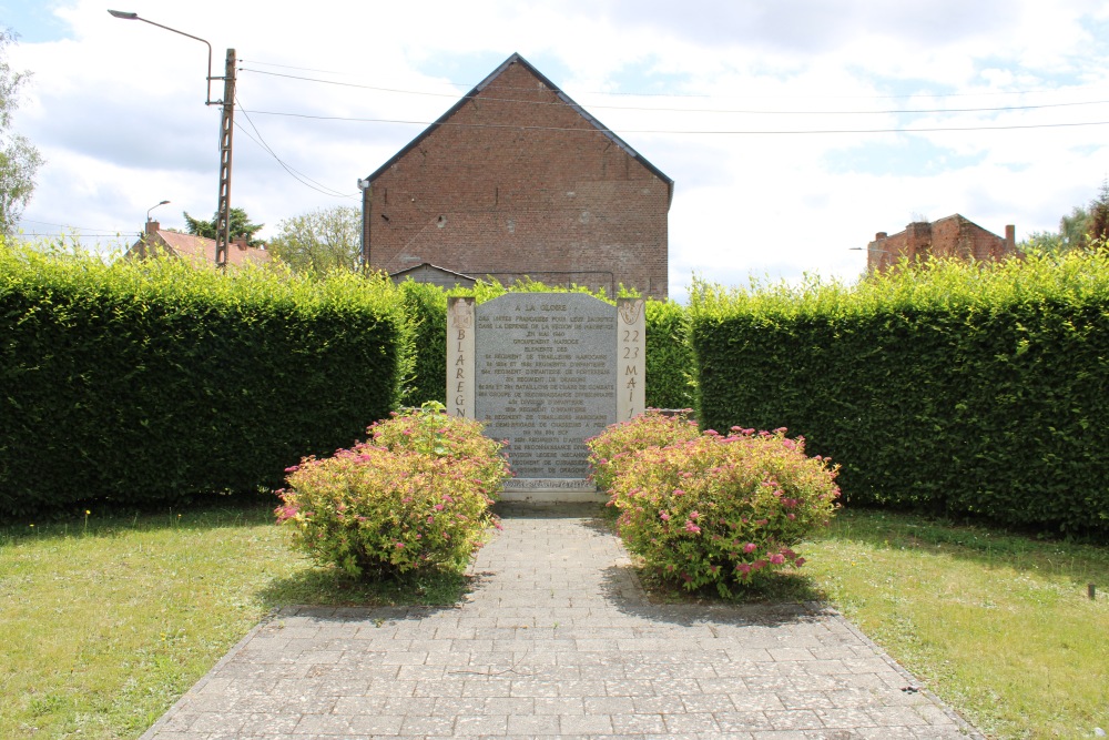 French Memorial Second World War Balregnies