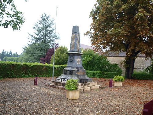 War Memorial Aillant-sur-Tholon