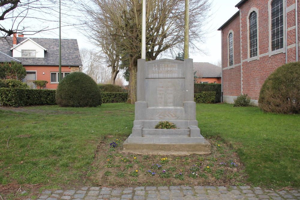 War Memorial Thorembais-Saint-Trond