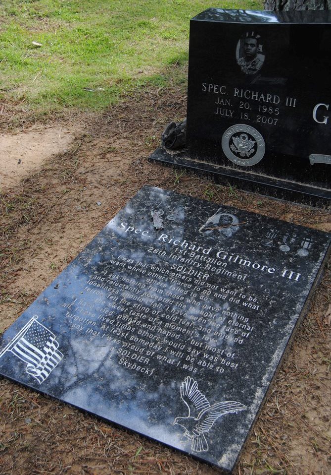 American War Grave Oak Hill Cemetery - Jasper - TracesOfWar.com