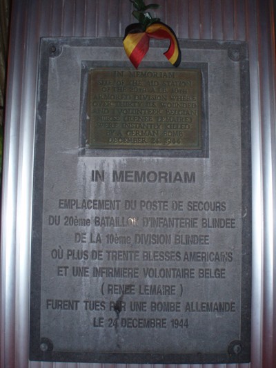 Monument Rene Lemaire & 10th Armored Division #3