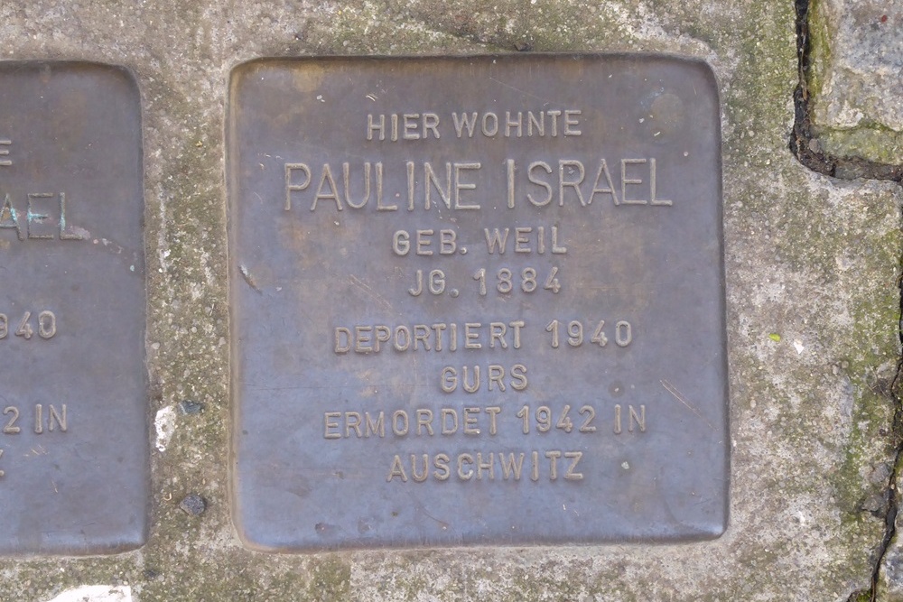 Stolpersteine Maingasse 17 #4