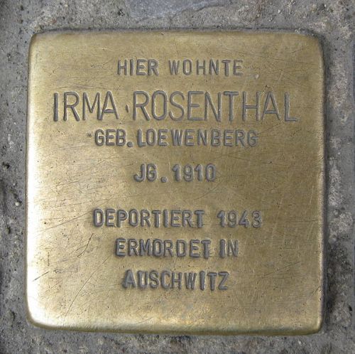 Stolpersteine Neue Schnhauser Strae 12 #2