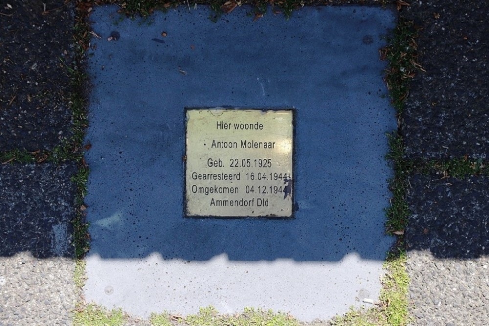 Memorial Stone Wijkerstraatweg 254