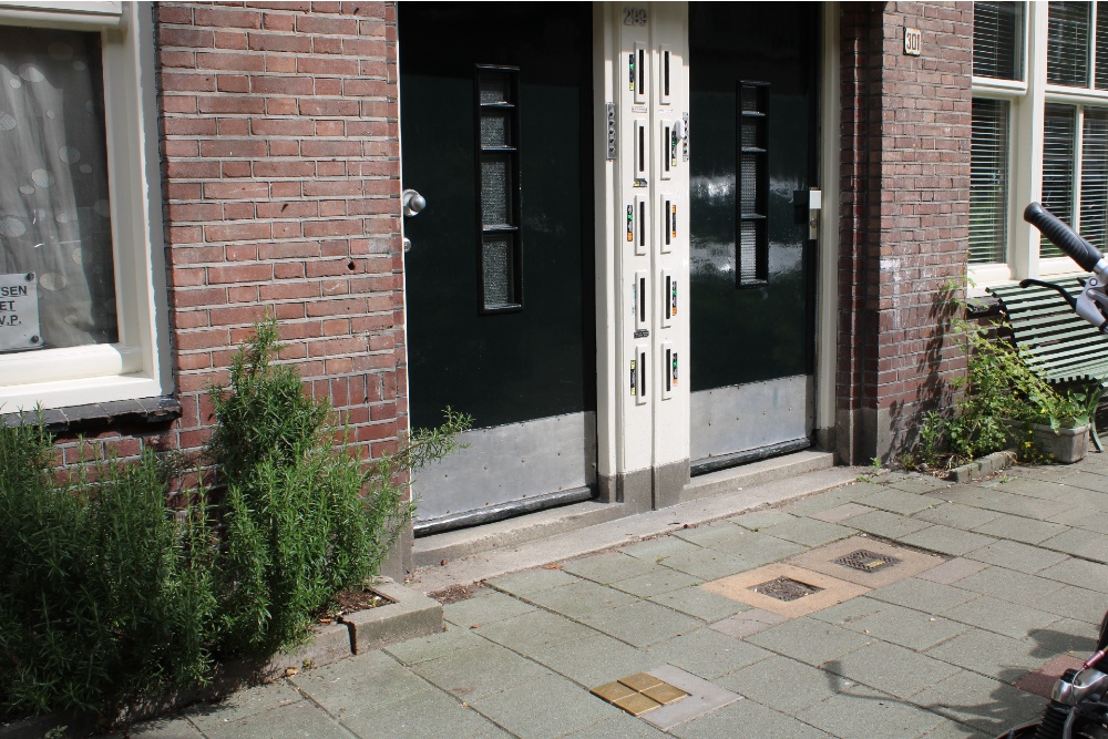 Stolpersteine Vrolikstraat 299 #4