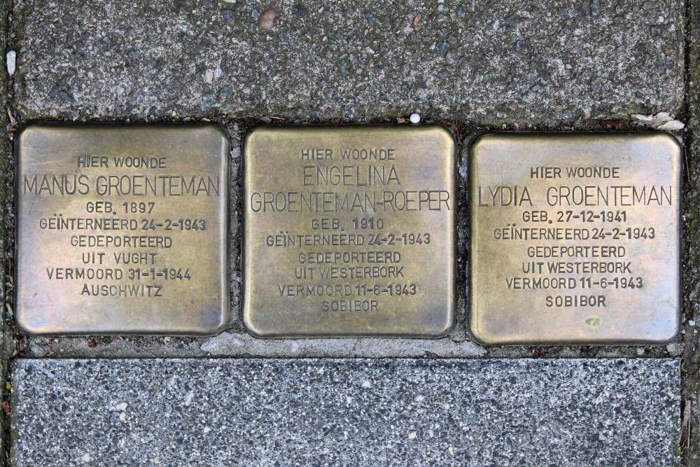 Stolpersteine Plantage Middenlaan 14 #1