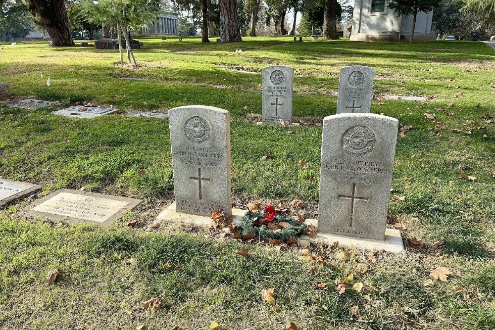 Commonwealth War Graves East Lawn Cemetery