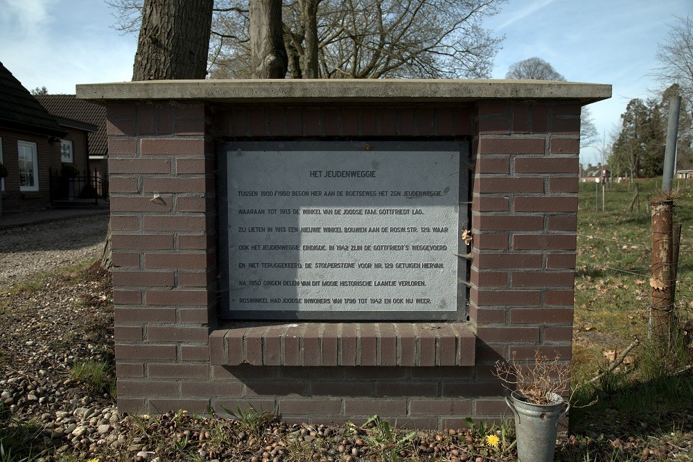 Monument Jeudenweggie Roswinkel
