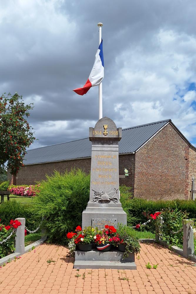 Oorlogsmonument Dreuil-ls-Amiens #2