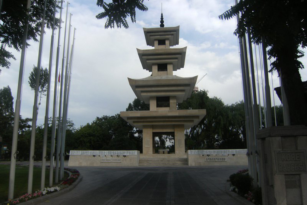 Turkse Korea Martelaren Monument