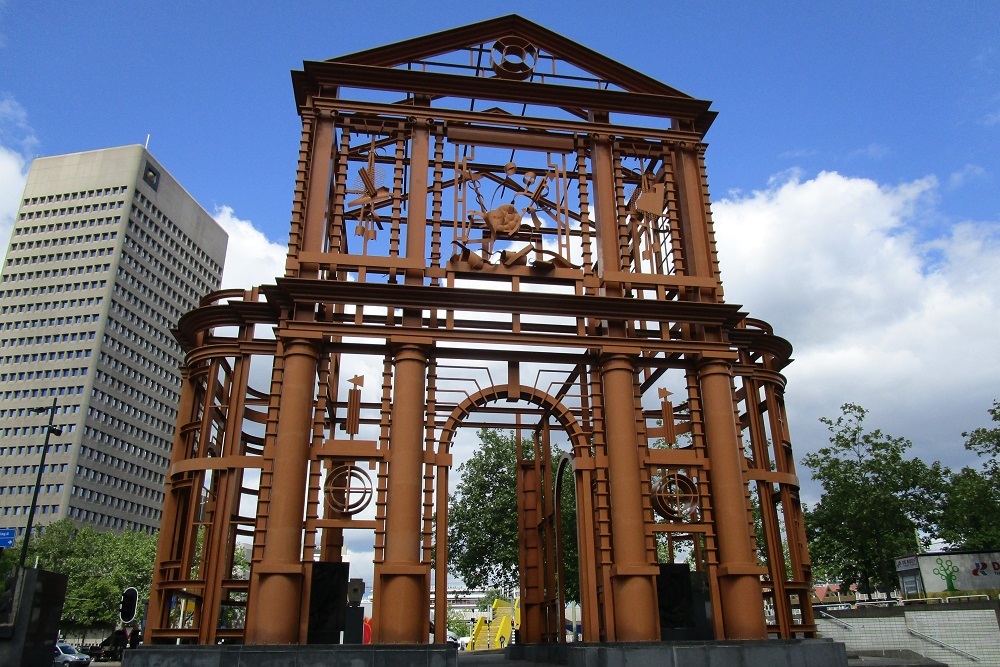 Monument 50 jaar Wederopbouw Rotterdam