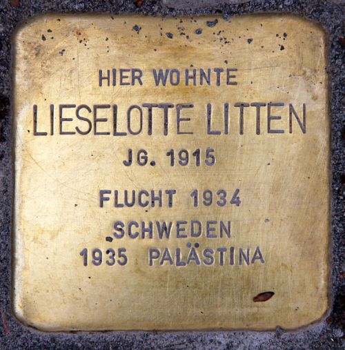 Stolpersteine Niersteiner Strae 5 #4