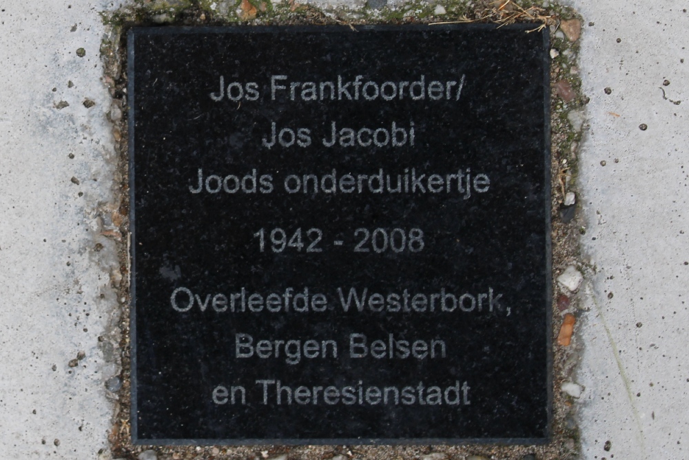 Memorial Stone Jagerlaan 22A #2