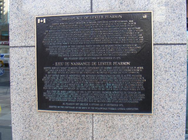 Memorial Birthplace of Lester Pearson