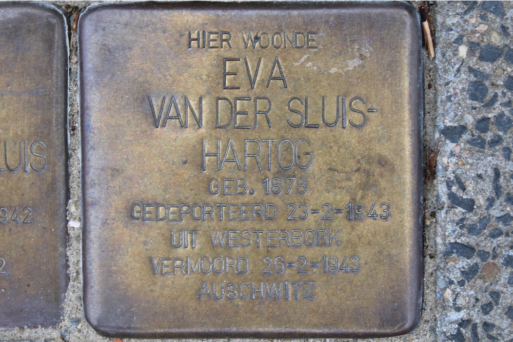 Stolpersteine Jacob Catsstraat 13 #3