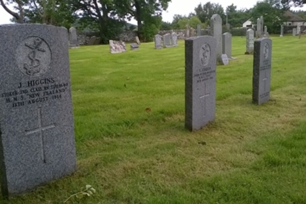 Oorlogsgraven van het Gemenebest Poolewe Old Burial Ground