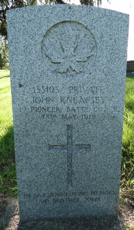Commonwealth War Grave Credit River Catholic Cemetery