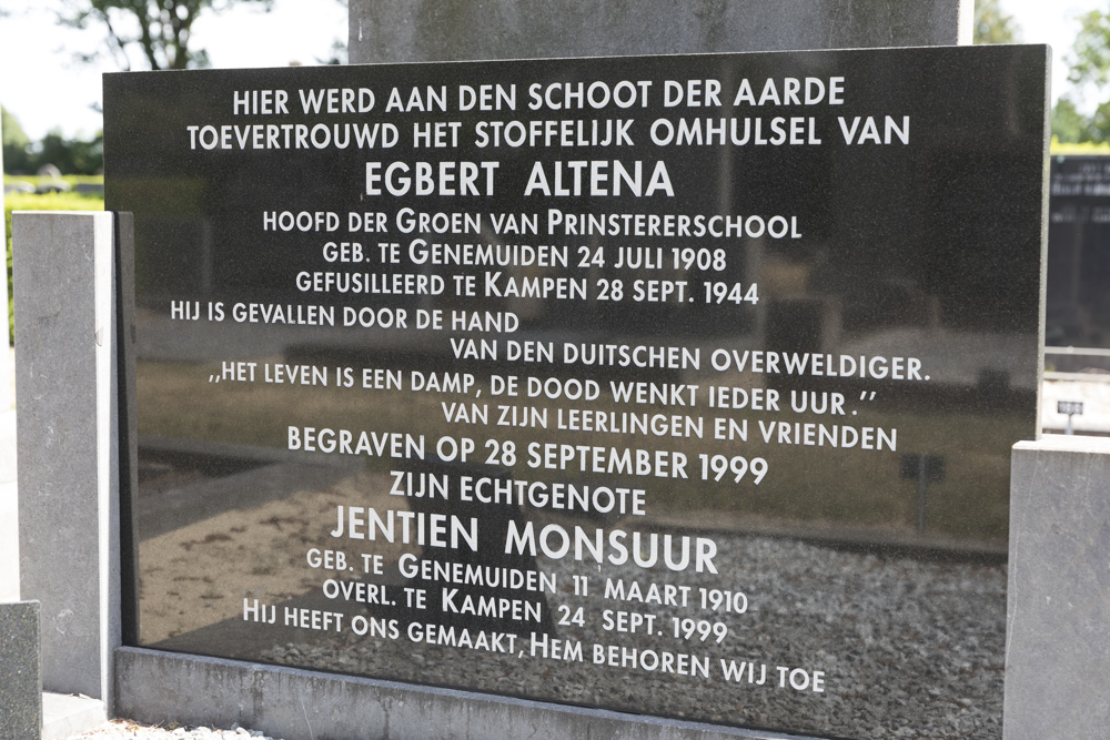 Nederlandse Oorlogsgraven IJsselmuiden