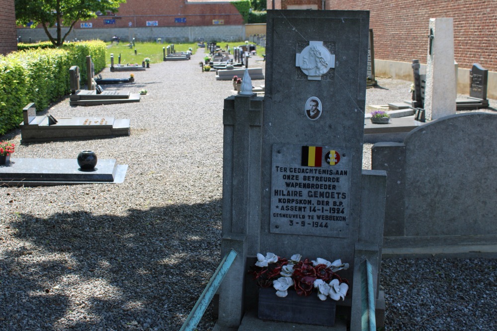 Belgische Oorlogsgraven Assent	 #2