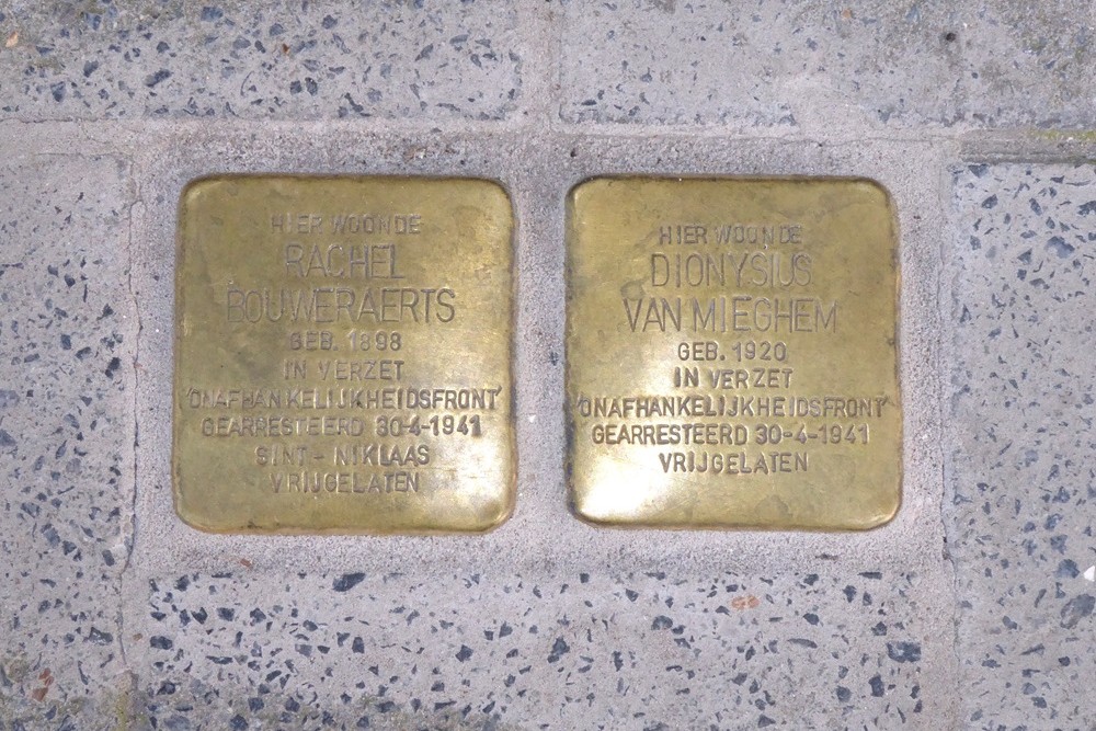 Stolpersteine Verbindingsstraat 31 #1