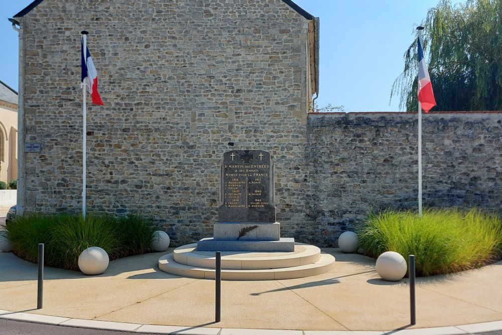War Memorial Saint Martin des Entres