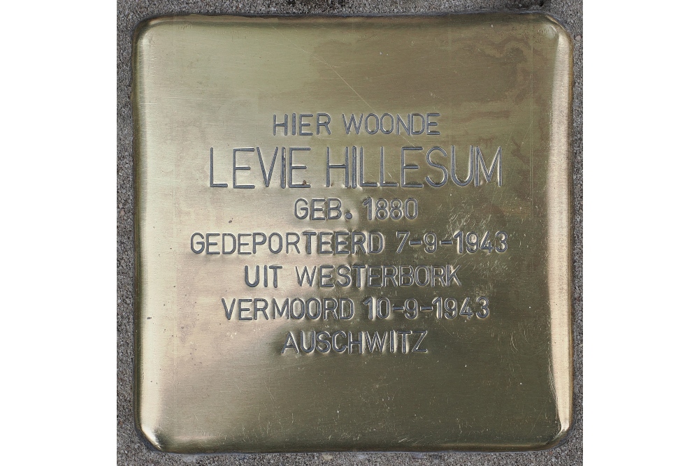 Stolpersteine Geert Grootestraat 9 #2