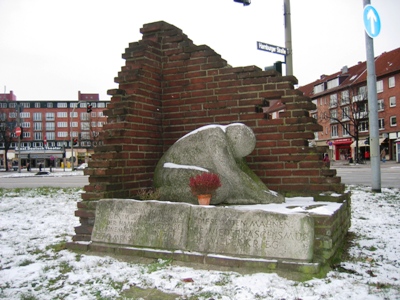 Memorial Victims Bombardment Hamburg