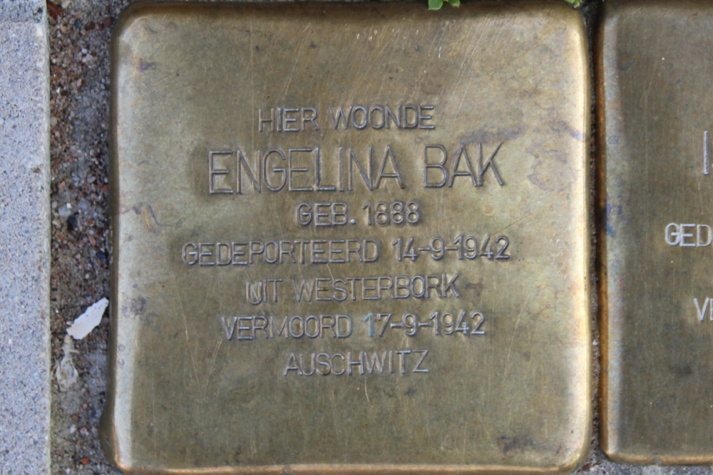 Stolpersteine Pythagorasstraat 21 #2