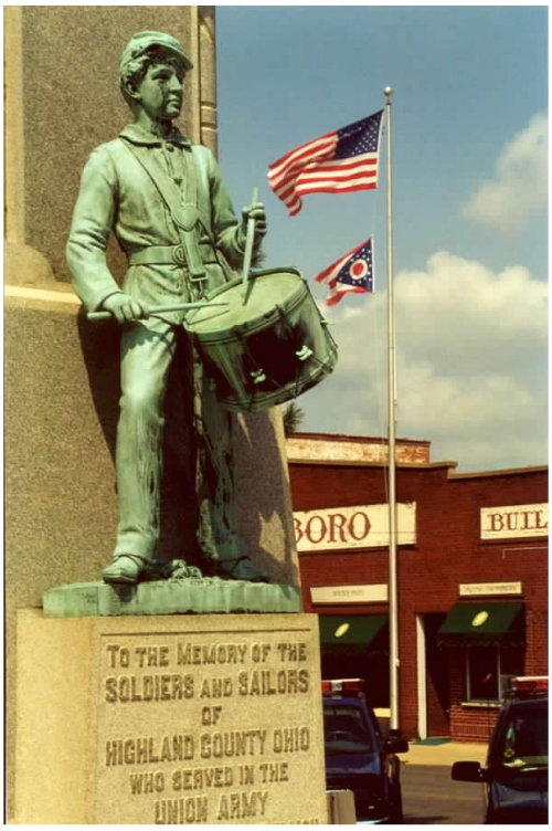Monument Amerikaanse Burgeroorlog Highland County