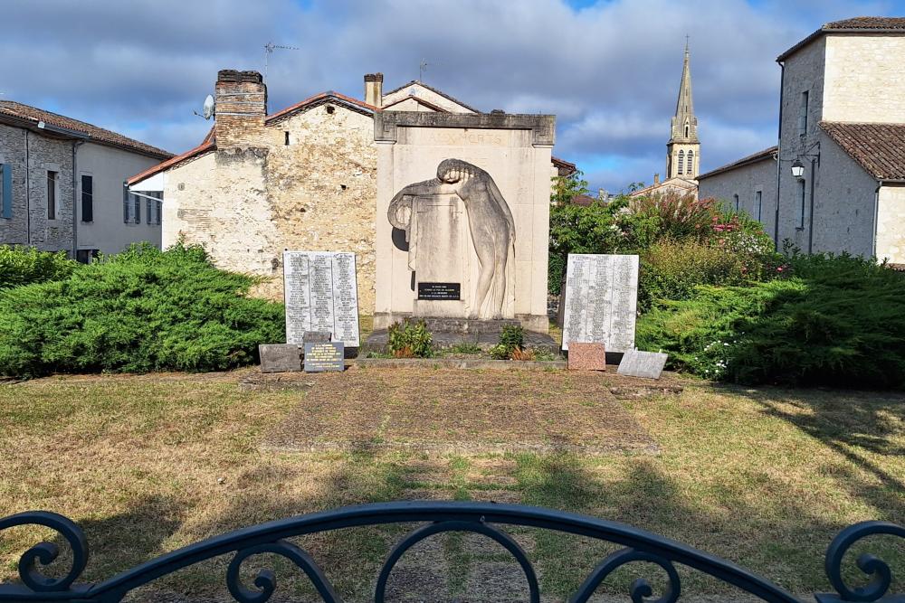 Oorlogsmonument Eymet #1