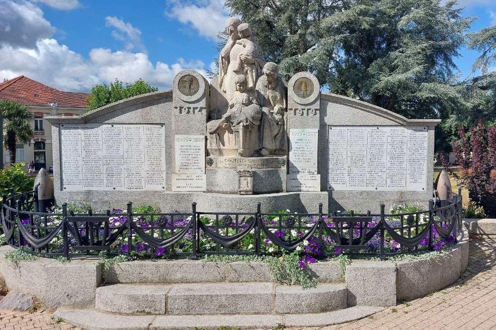 War Monument Chazelles sur Lyon