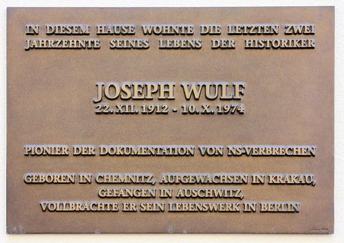 Gedenkteken Joseph Wulf