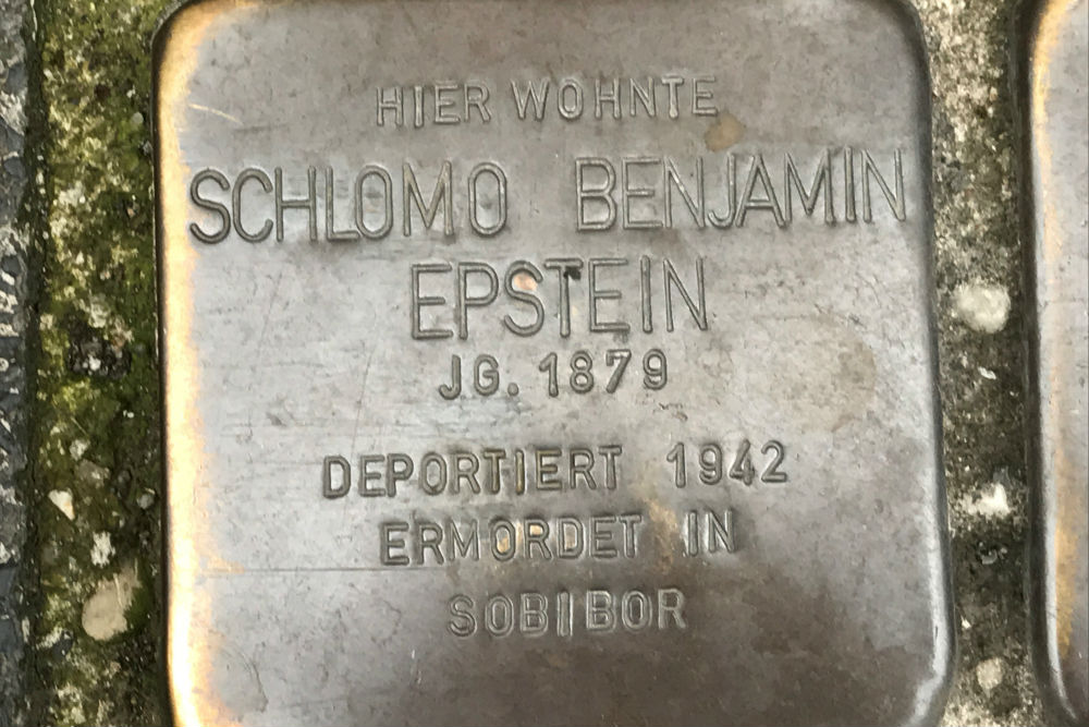 Stolpersteine Poststraße 37 #3