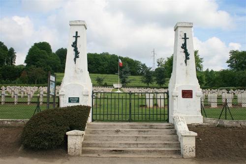 Franse Oorlogsbegraafplaats Crouy-Vauxrot