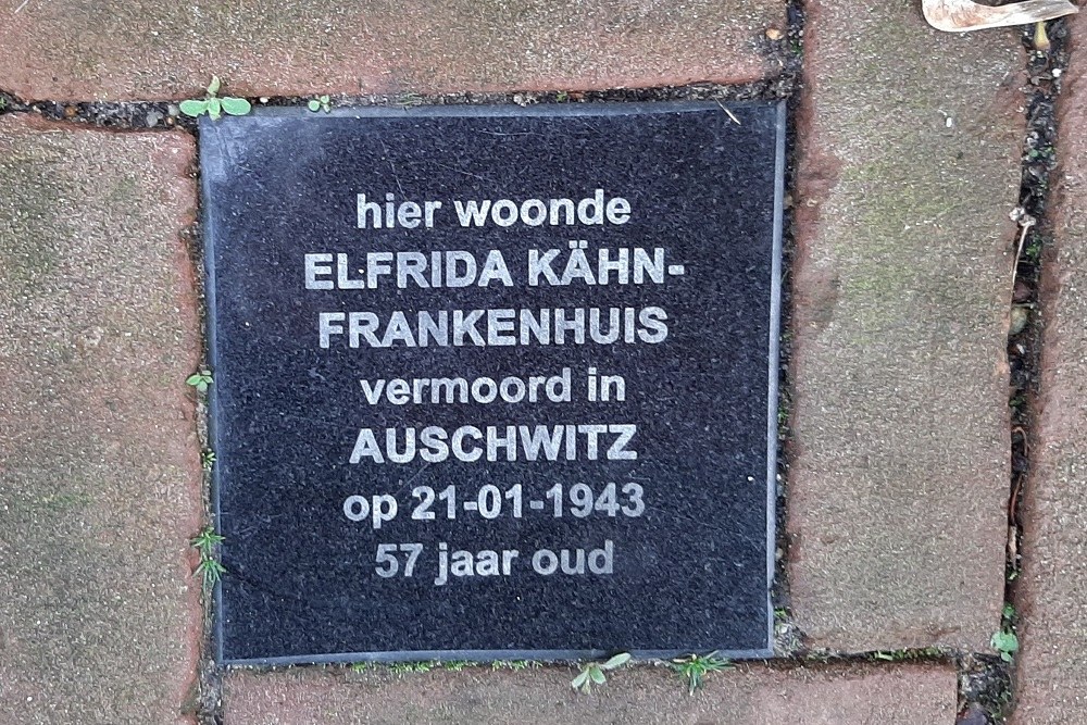 Memorial Stone Everard Meysterweg 18