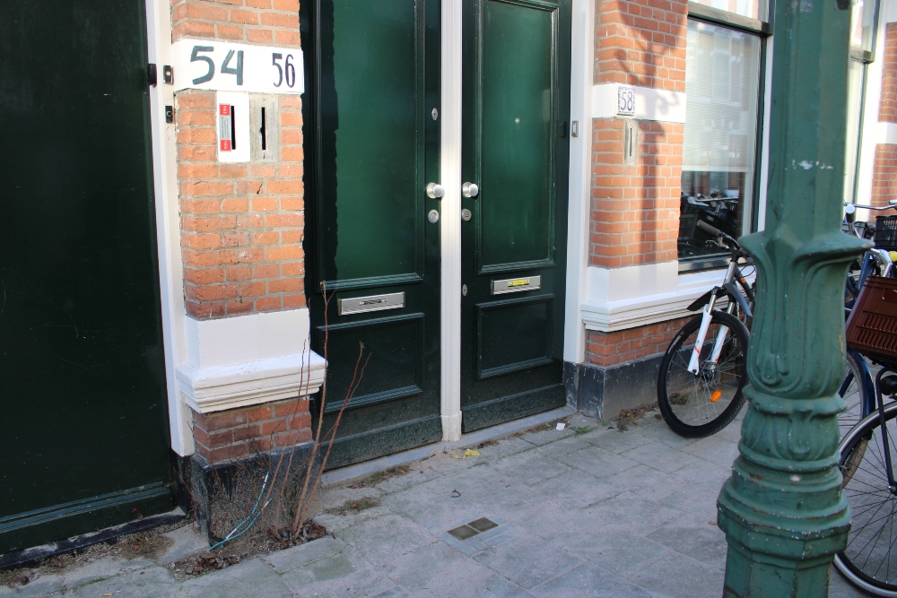 Stumbling Stones Van Swietenstraat 56 #4