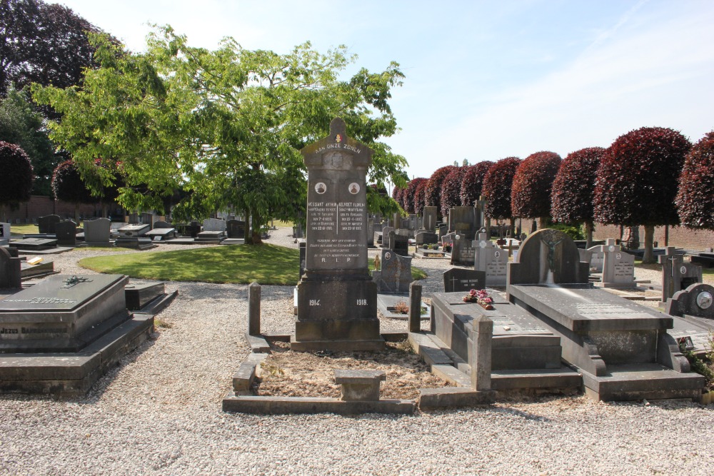 Belgische Oorlogsgraven Edelare
