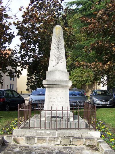 Oorlogsmonument Bailly