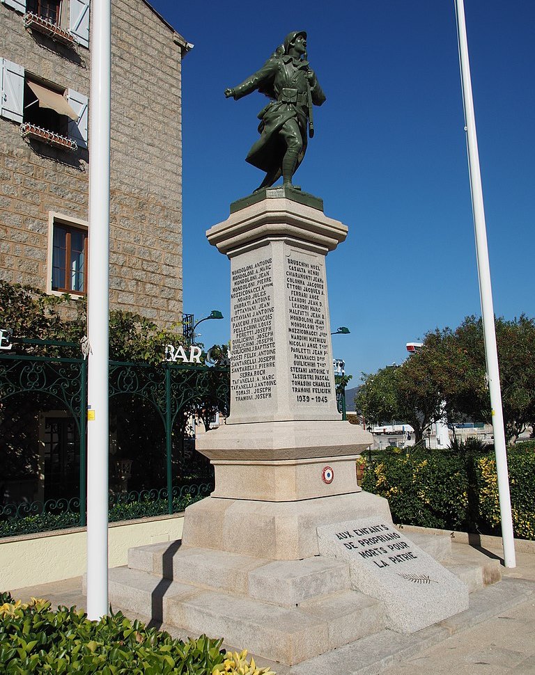 Monument Tweede Wereldoorlog Propriano
