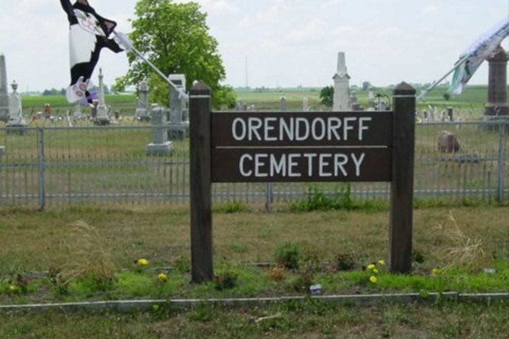 American War Grave Orendorff Cemetery