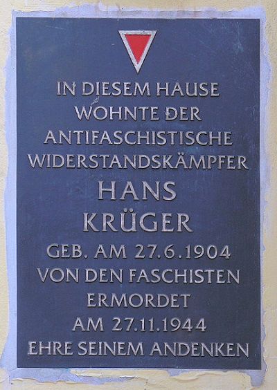 Gedenkteken Hans Krger