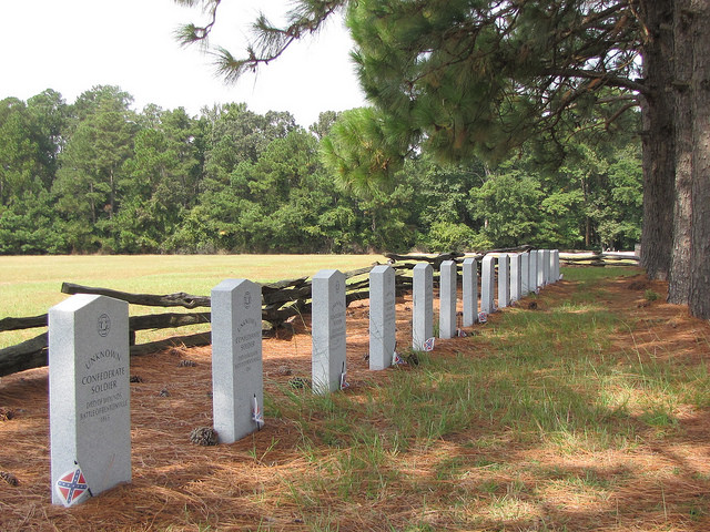 Begraafplaats Geconfedereerden Bentonville Battlefield