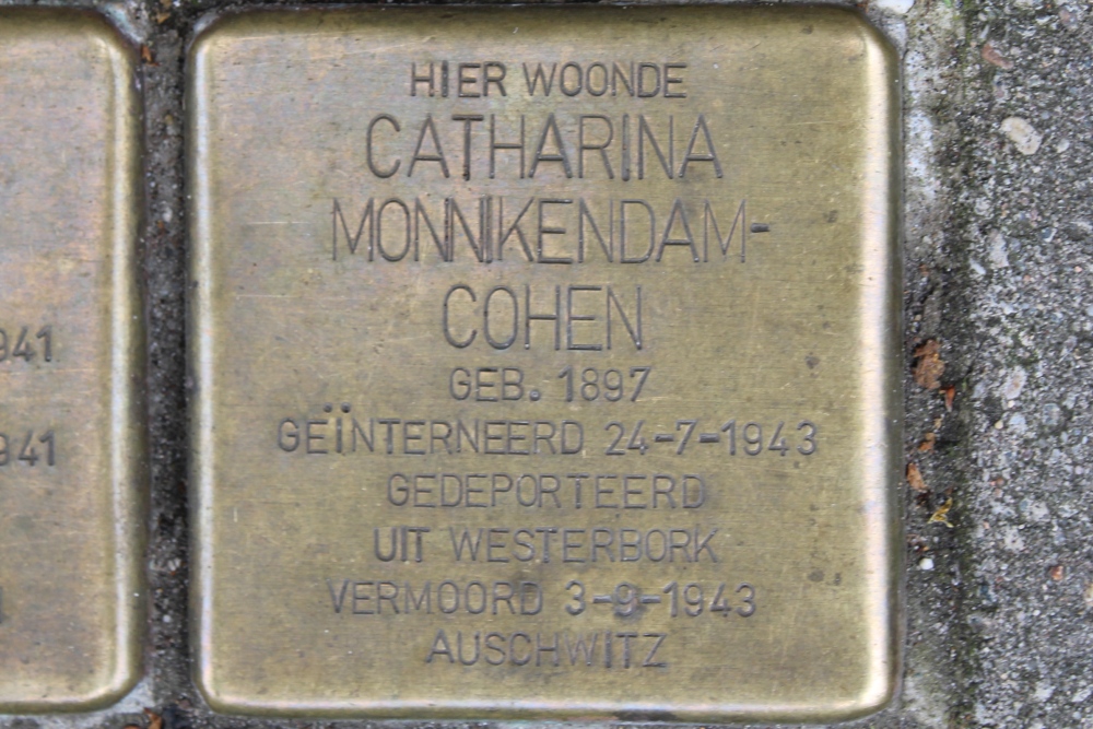 Stolpersteine Ruysdaelstraat 31 #4