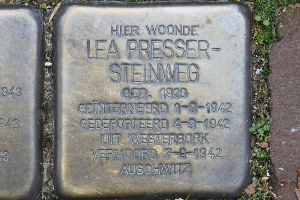 Stolpersteine Nieuwe Amstelstraat 26 #5