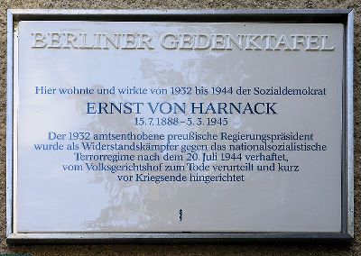 Memorial Ernst von Harnack