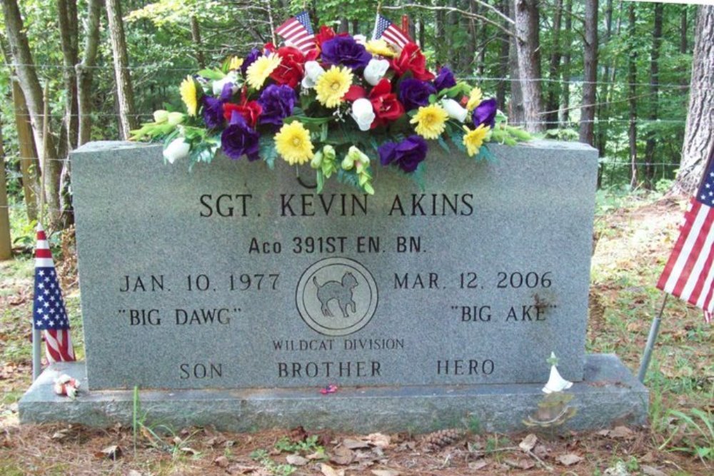 American War Grave Sam Robertson Cemetery