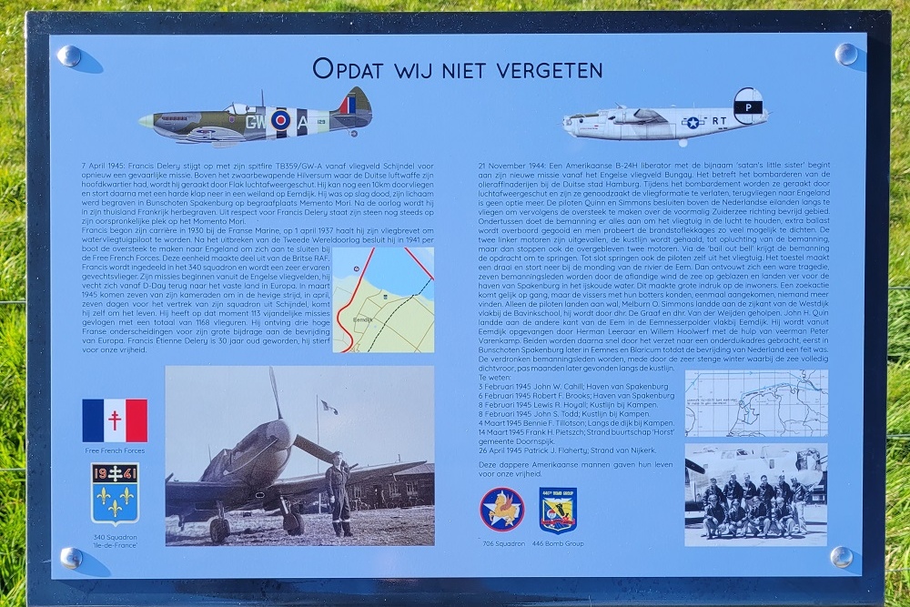 War Memorial Fallen Aircrew Eemdijk #2