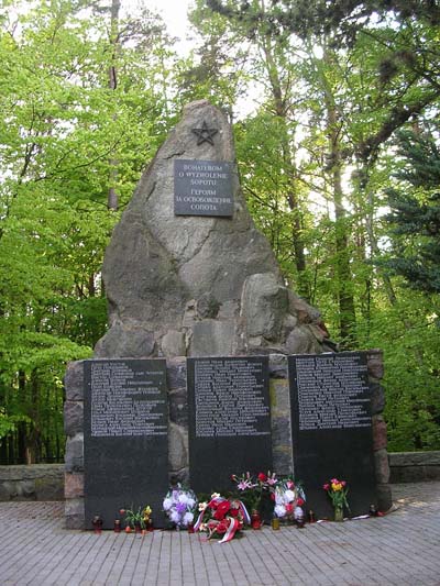 Sovjet Oorlogsbegraafplaats Sopot