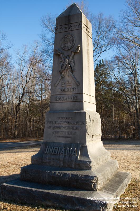 2nd Indiana Cavalry Monument
