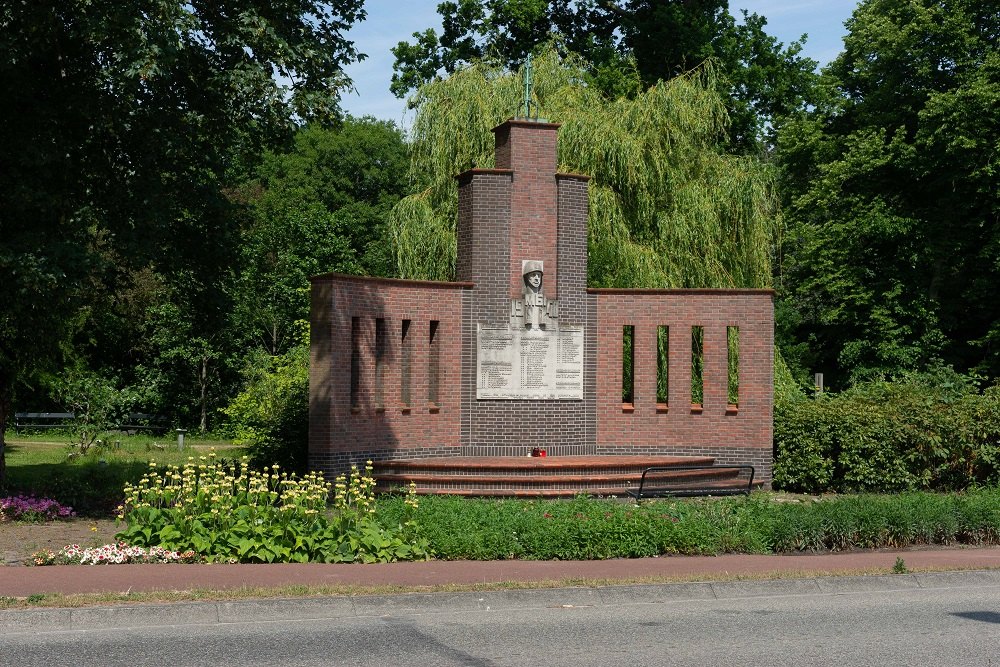 Monument Killed Dutch Soldiers Leiden